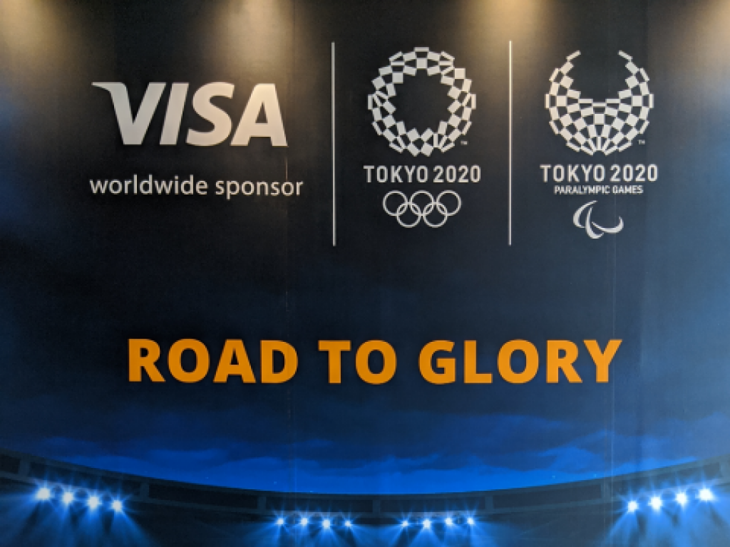 Visa's event "Road to Glory - Tokyo Olympic 2020"